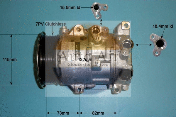 Compressor, air conditioning (14-0124)