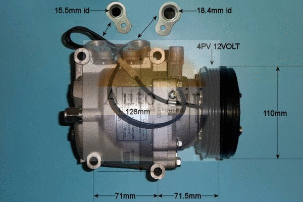 Compressor, air conditioning (14-3570P)