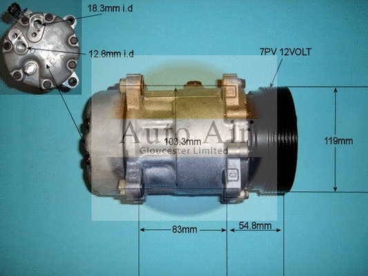Compressor, air conditioning (14-1208)