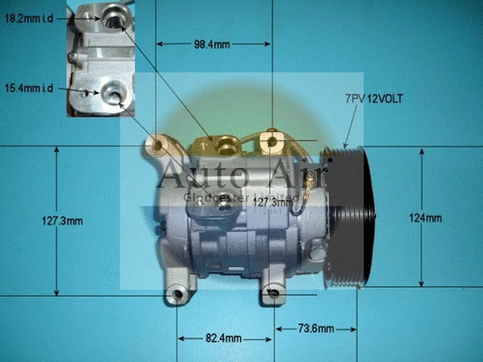 Compressor, air conditioning (14-4444)