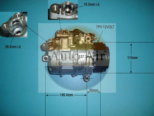 Compressor, air conditioning (14-9753)