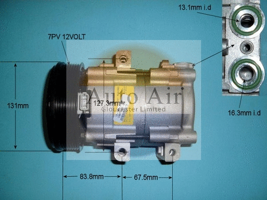 Compressor, air conditioning (14-8146)
