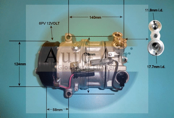 Compressor, air conditioning (14-1661)