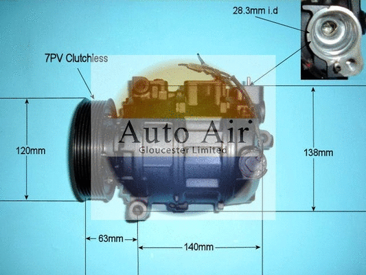 Compressor, air conditioning (14-9649R)