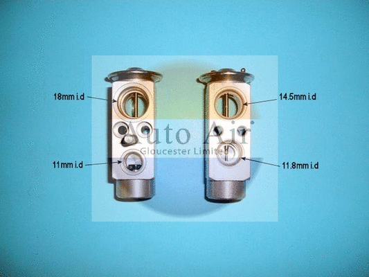 Expansion Valve, air conditioning (22-1072)