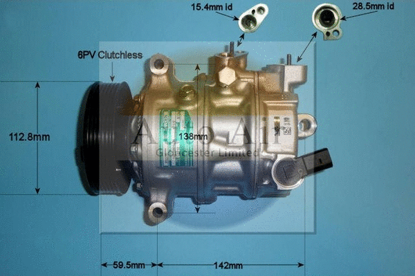 Compressor, air conditioning (14-0087)