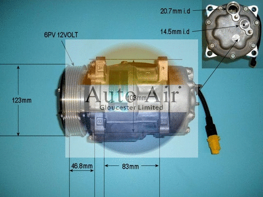 Compressor, air conditioning (14-1259)