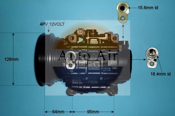 Compressor, air conditioning (14-0225R)