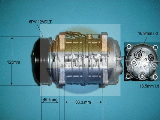 Compressor, air conditioning (14-9647)
