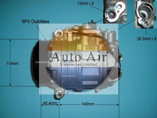 Compressor, air conditioning (14-6256)