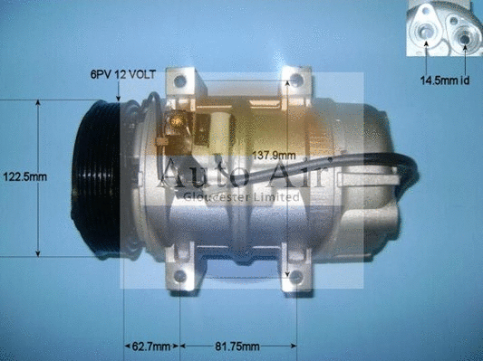 Compressor, air conditioning (14-9700P)