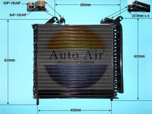 Condenser, air conditioning (16-2009)