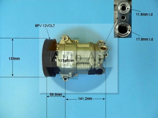 Compressor, air conditioning (14-1467)