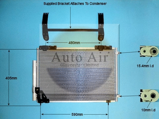 Condenser, air conditioning (16-5271)