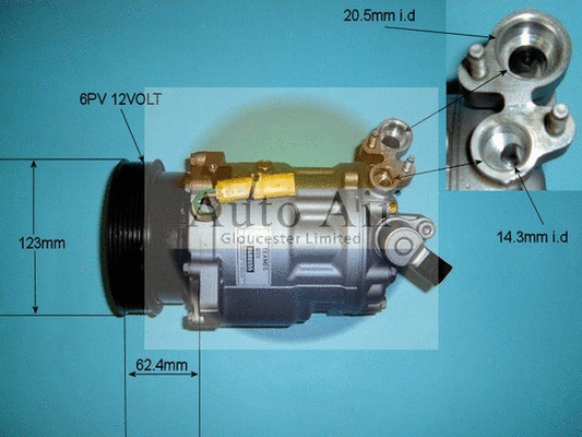 Compressor, air conditioning (14-0221R)