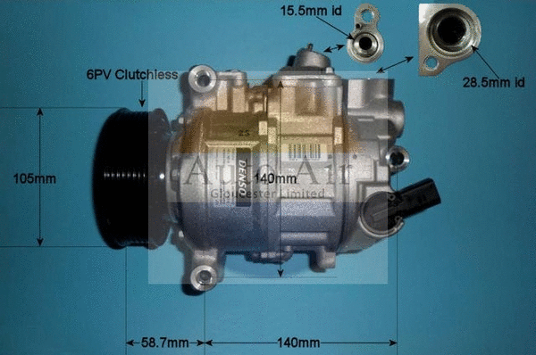 Compressor, air conditioning (14-0238)