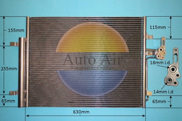 Condenser, air conditioning (16-1336)