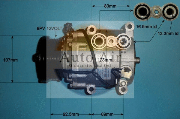 Compressor, air conditioning (14-0325P)