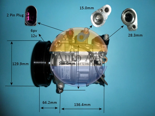Compressor, air conditioning (14-1257P)
