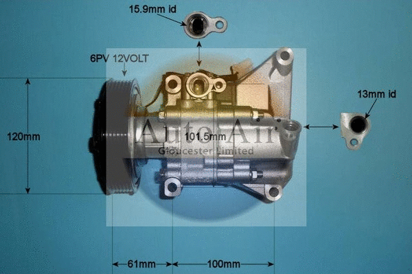 Compressor, air conditioning (14-2075)