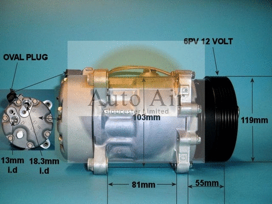 Compressor, air conditioning (14-1226)