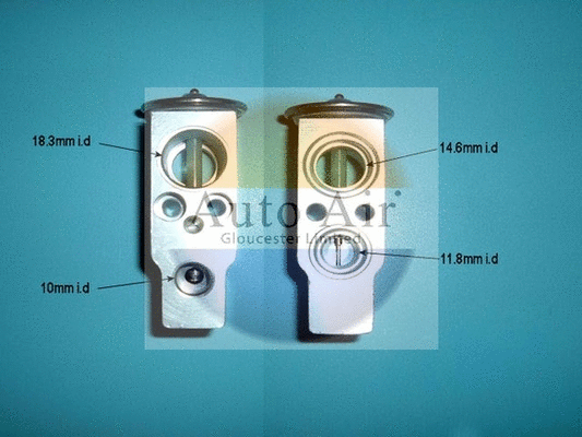 Expansion Valve, air conditioning (22-8819)