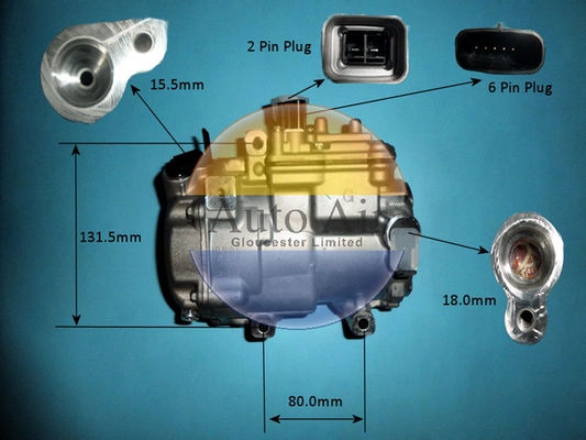 Compressor, air conditioning (14-0816)