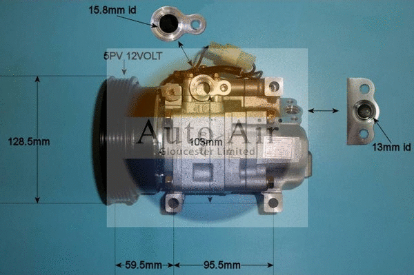 Compressor, air conditioning (14-1019)