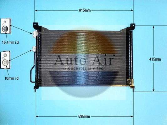 Condenser, air conditioning (16-1290)