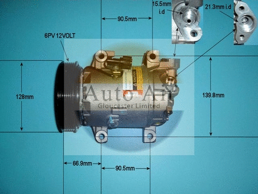 Compressor, air conditioning (14-8720)