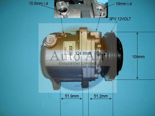 Compressor, air conditioning (14-7002R)