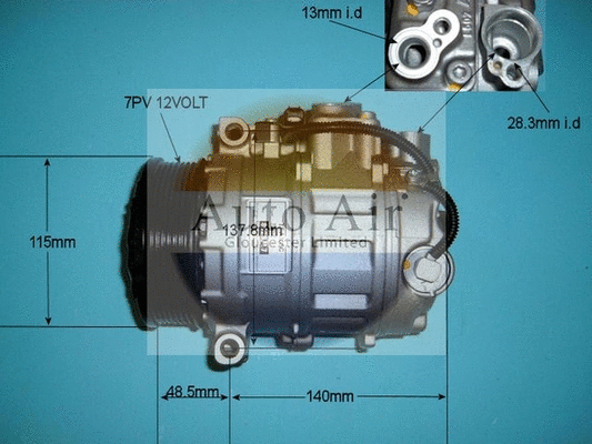 Compressor, air conditioning (14-6258R)