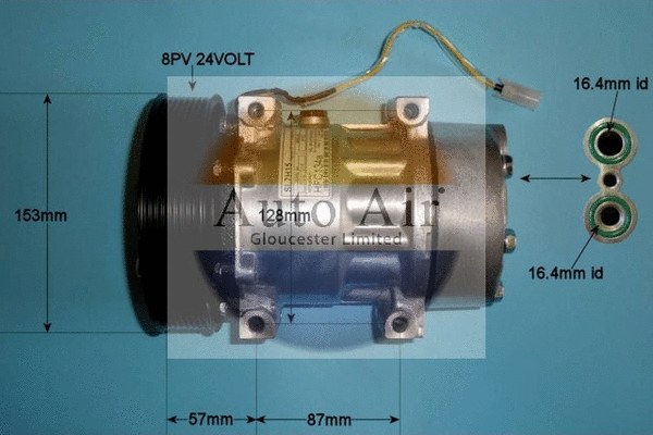 Compressor, air conditioning (14-0209P)