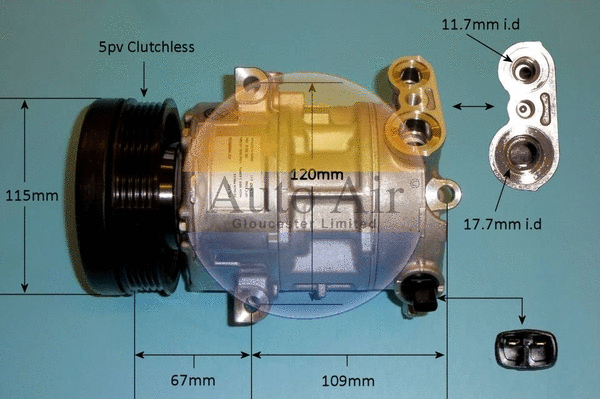 Compressor, air conditioning (14-1446)