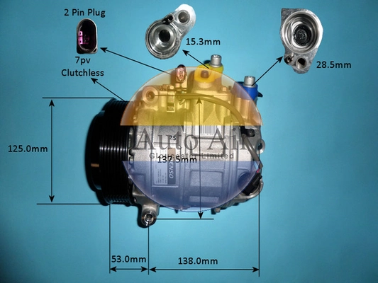Compressor, air conditioning (14-0350)