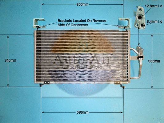 Condenser, air conditioning (16-9718)