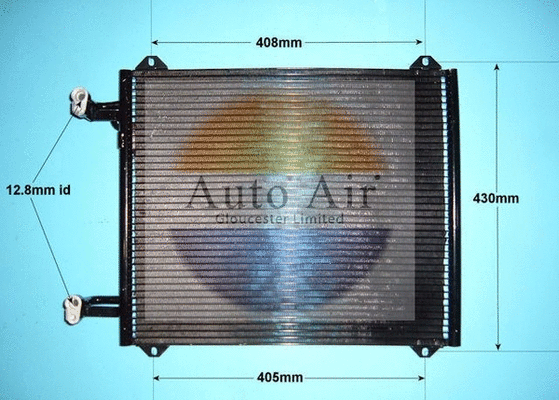 Condenser, air conditioning (16-9691)