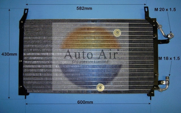 Condenser, air conditioning (16-9757)