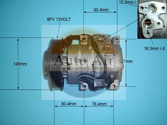 Compressor, air conditioning (14-5341R)