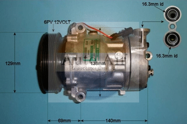 Compressor, air conditioning (14-1229)