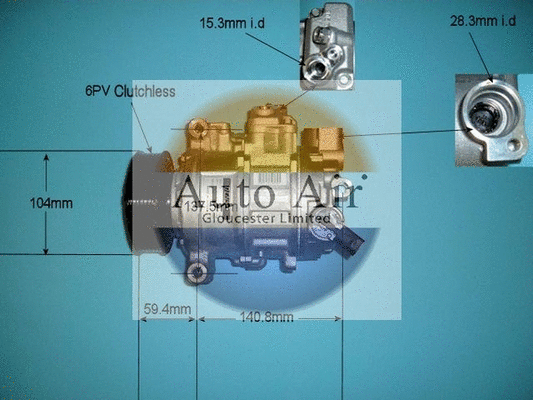 Compressor, air conditioning (14-1254)