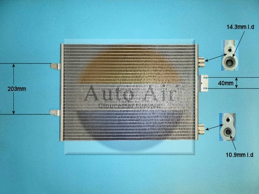 Condenser, air conditioning (16-1313)