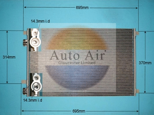 Condenser, air conditioning