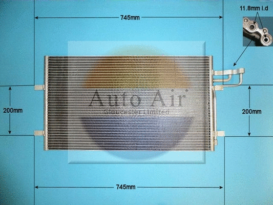 Condenser, air conditioning (16-1311)