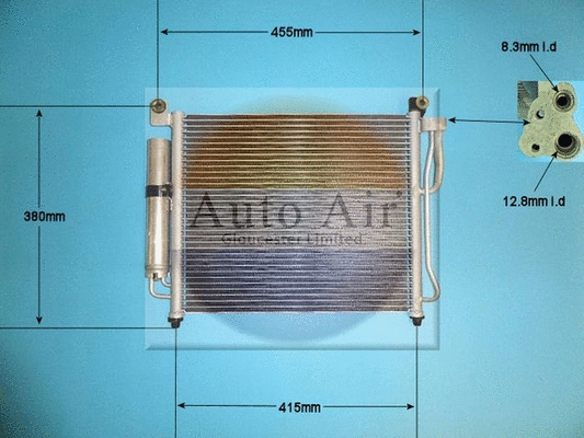 Condenser, air conditioning (16-9901)