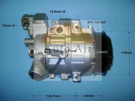Compressor, air conditioning (14-6200P)