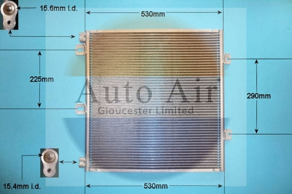 Condenser, air conditioning (16-9820)