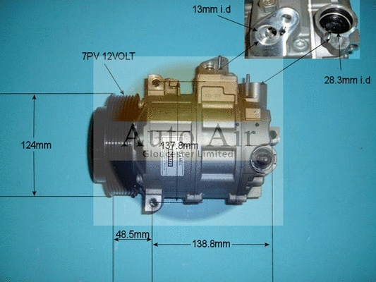 Compressor, air conditioning (14-6259R)