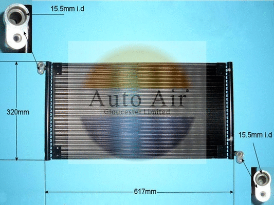 Condenser, air conditioning (16-9783)