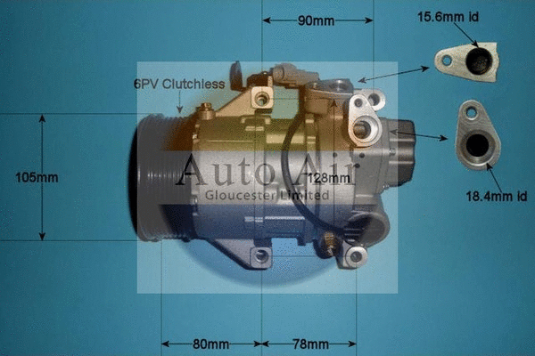 Compressor, air conditioning (14-0046P)